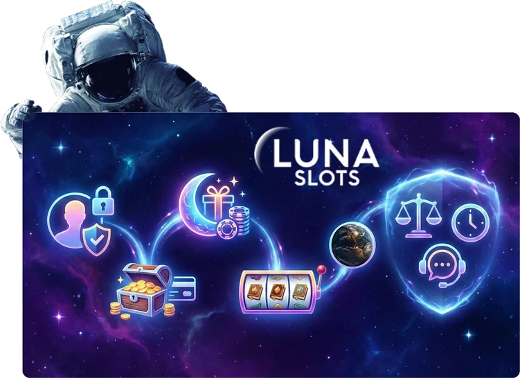 Mit dem Spielen bei LunaSlots beginnen